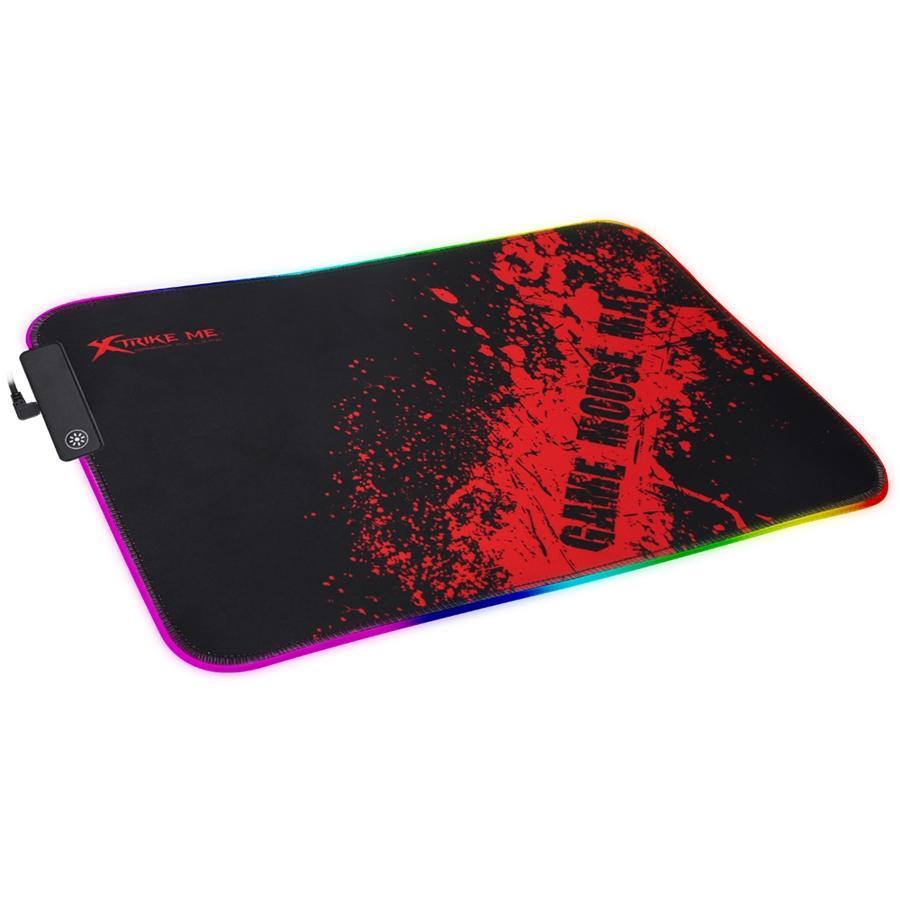 Xtrike Me MP-602 - Tapis de Souris de Haute Qualité, Rétro-Éclairé, 700x295x3mm, Rouge - Simple Boutique