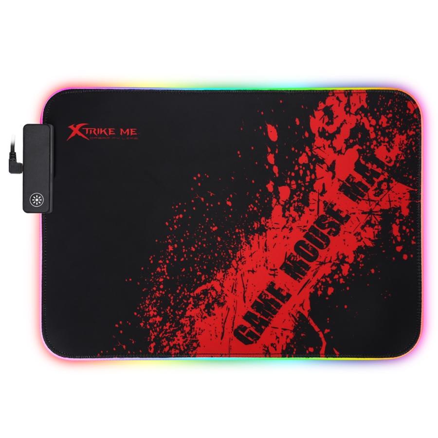 Xtrike Me MP-602 - Tapis de Souris de Haute Qualité, Rétro-Éclairé, 700x295x3mm, Rouge - Simple Boutique