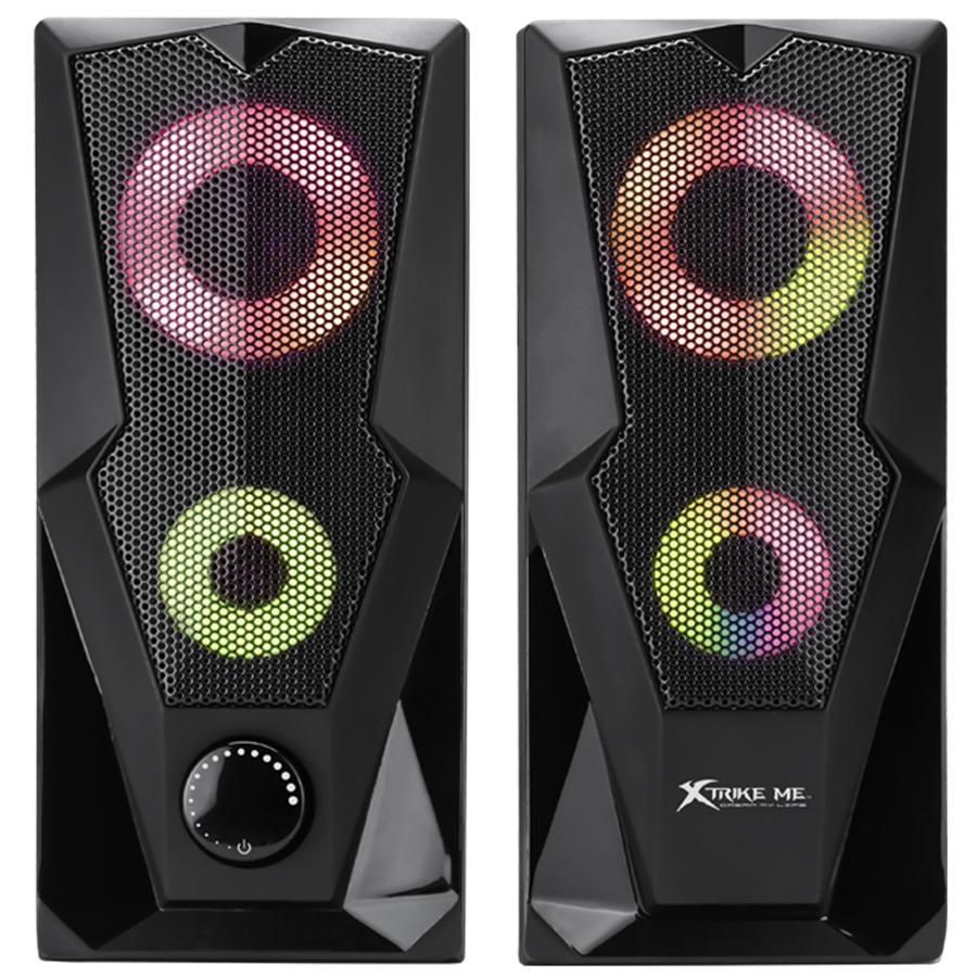 Xtrike Me- SK-501 - Haut-Parleurs Stéréo, 2 X 3W, Noir - Simple Boutique