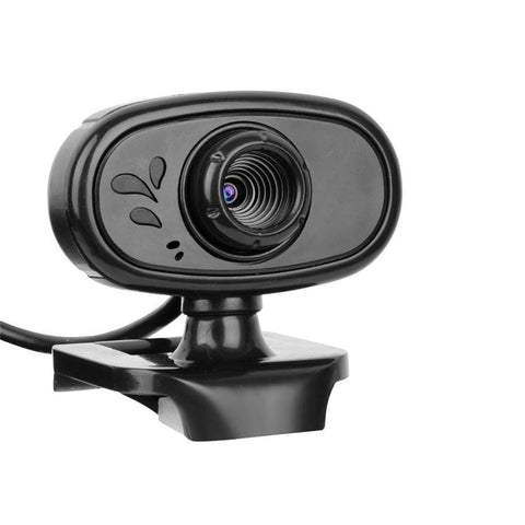 Xtrike Me - Webcam USB 2.0, 640 x 480, pour Streaming Vidéo, Conférence, Jeux, Compatible Windows et Mac OS, Noir