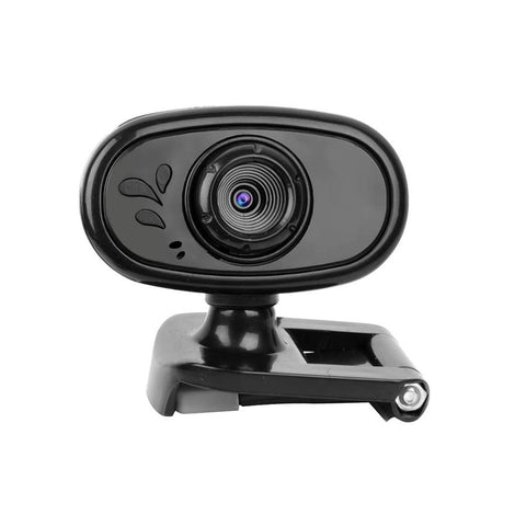 Xtrike Me - Webcam USB 2.0, 640 x 480, pour Streaming Vidéo, Conférence, Jeux, Compatible Windows et Mac OS, Noir