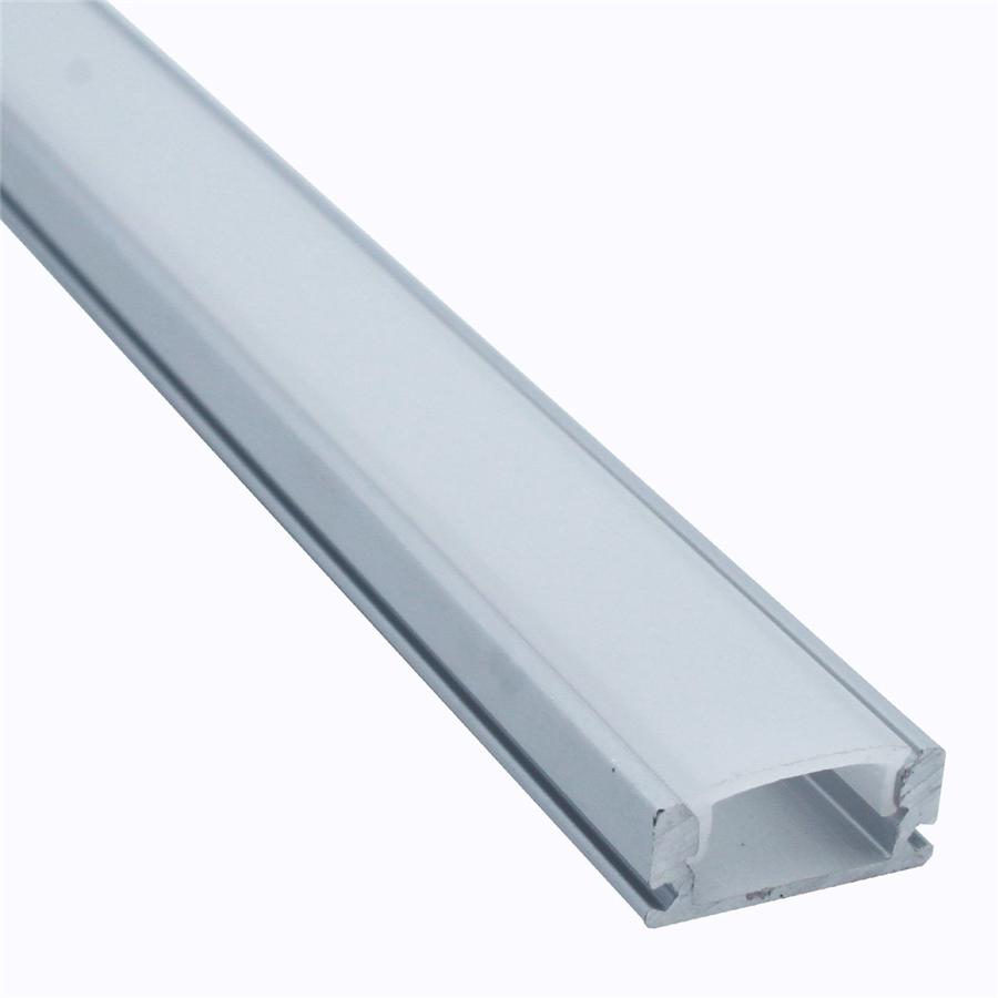 Yoho Canaux en Aluminium avec Diffuseurs pour Bandes Lumineuses LED, 17.5x8mm, Paquet de 10 - Simple Boutique