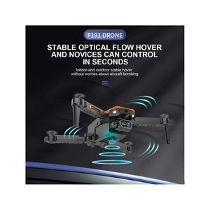 ZFR - Drone avec Double Objectif 4K avec Boite de Rangement et Télécommande, Streaming/Video en Direct, Noir - Simple Boutique