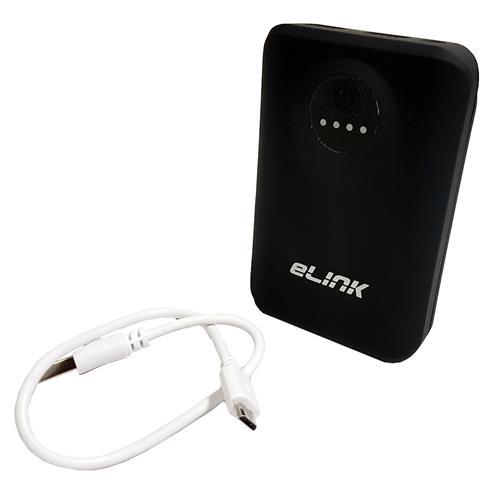 eLink Powerbank 2 Ports USB Avec Lampe De Poche 6800Mah - Simple Boutique
