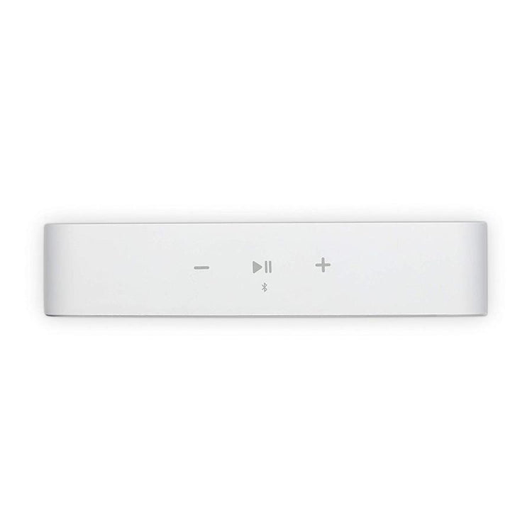 iHome ICVBT1WC Mirroir Portable avec Éclairage DEL, 6'' X 8'', Rechargeable avec Haut-Parleur Bluetooth, Blanc - Simple Boutique