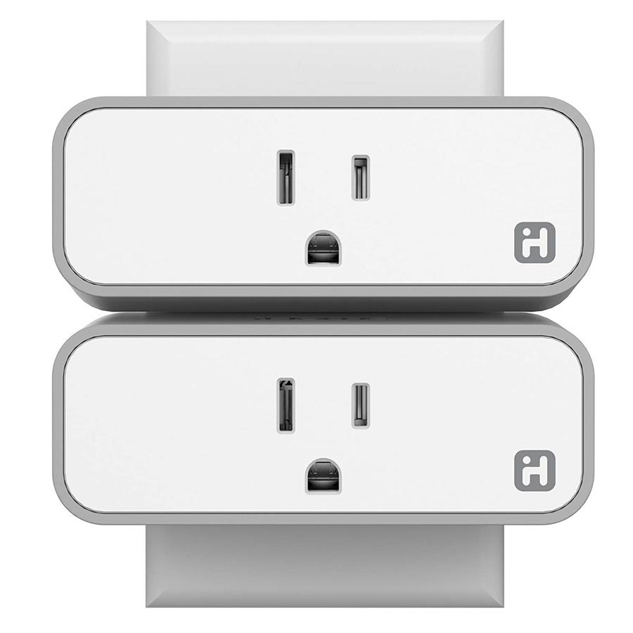 iHome ISP6 Prise intelligente Wi-Fi, compatible avec Alexa, Google Assistant et HomeKit - Simple Boutique