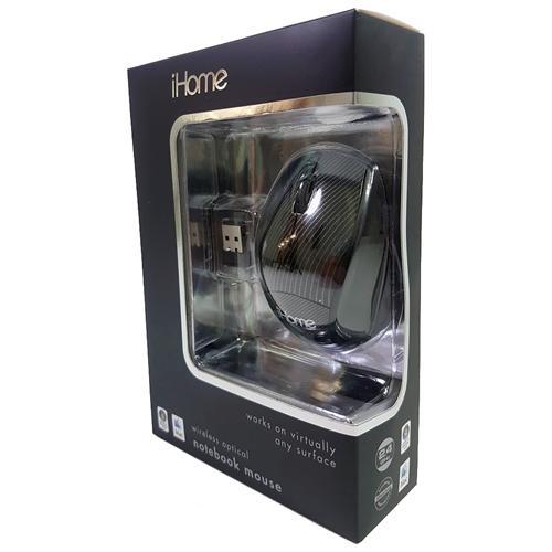 iHome Souris Optique Notebook Sans Fils Avec Récepteur USB Nano Noir - Simple Boutique