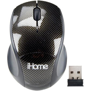 iHome Souris Optique Notebook Sans Fils Avec Récepteur USB Nano Noir - Simple Boutique