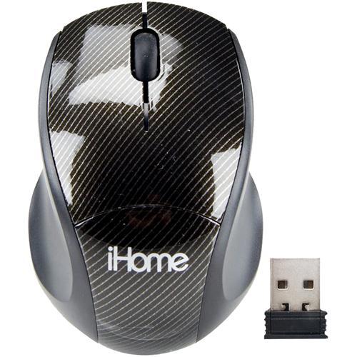 iHome Souris Optique Notebook Sans Fils Avec Récepteur USB Nano Noir - Simple Boutique