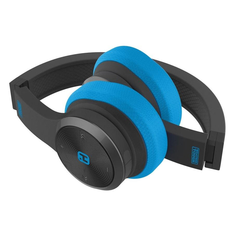 iHome iB88 Casque Bluetooth robuste et pliable, résistant aux éclaboussures, avec micro et étui - Simple Boutique